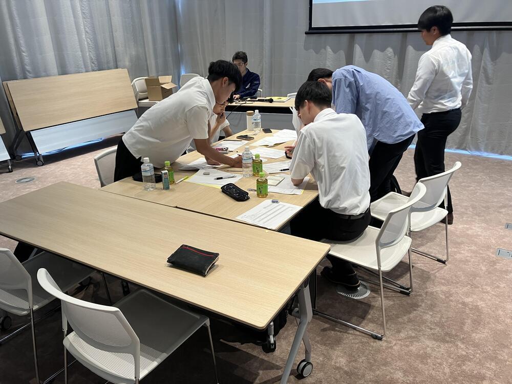 ゲーム中の様子です