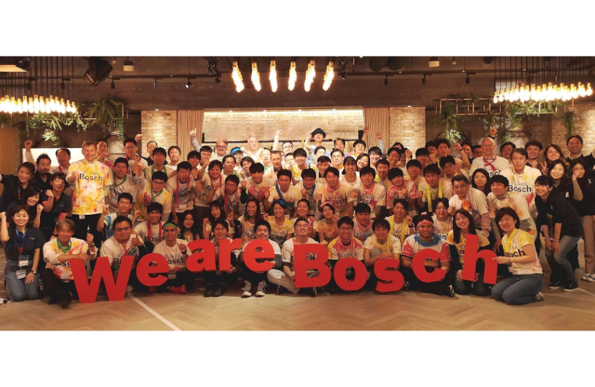 新入社員の皆さんと共に企画するボッシュの入社式。自分たちらしい”入社式”で社会人Day1をスタートすることが出来ます!