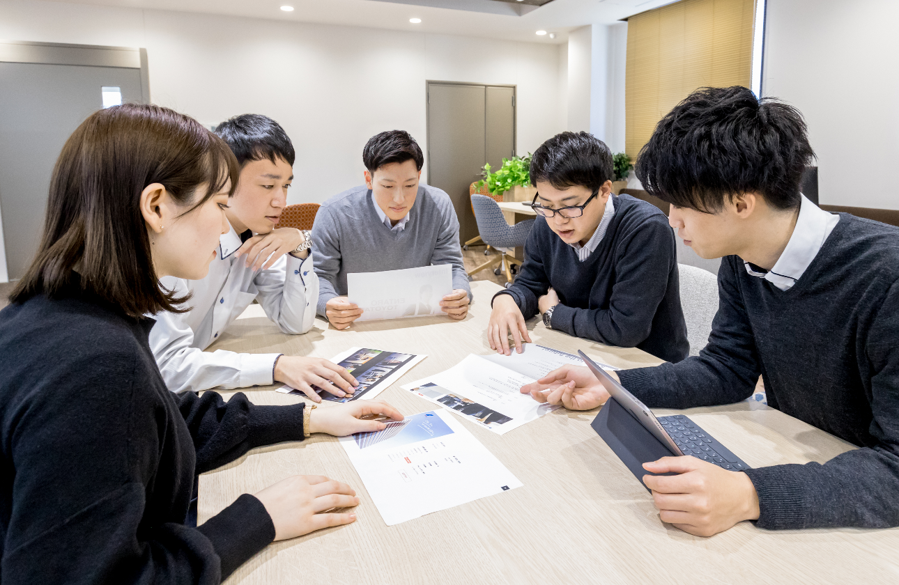 「チーム」でプロジェクトを推進します