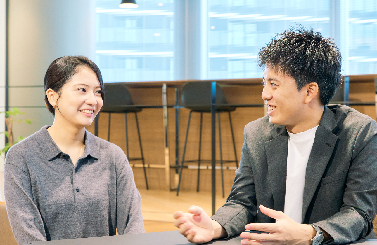 入社1年目から経営トップと向き合う