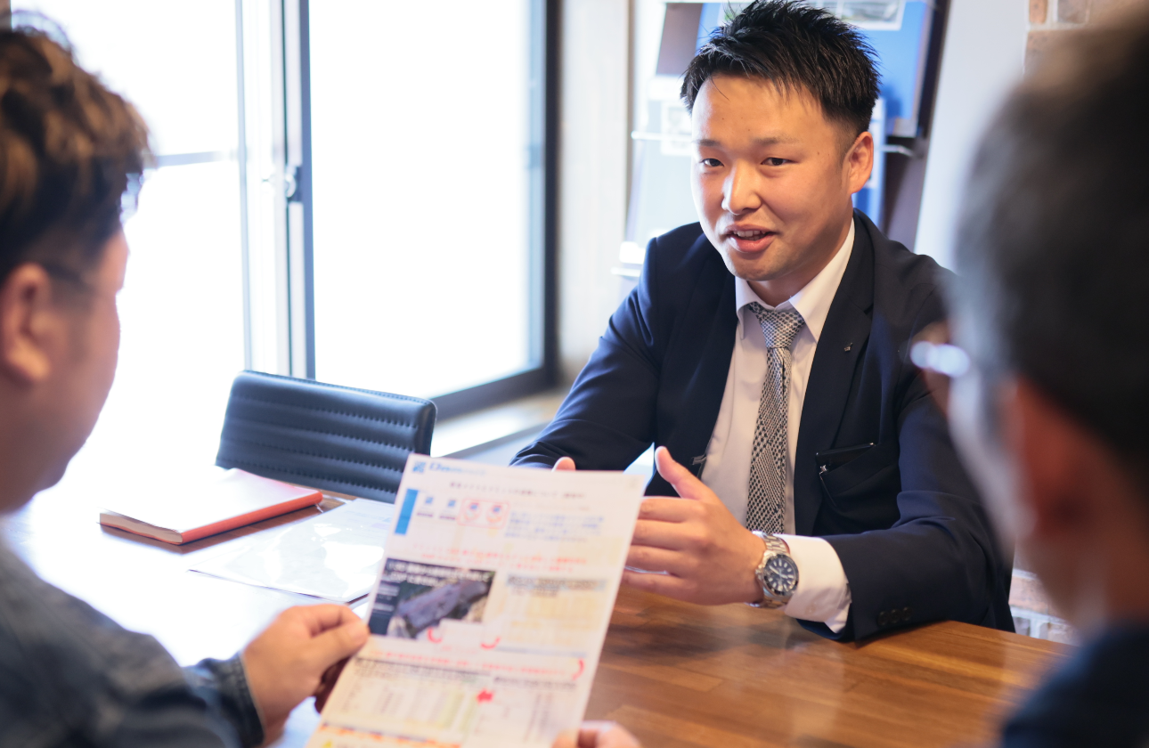 お客様の些細なニーズに対応！金属製建材のルート営業！