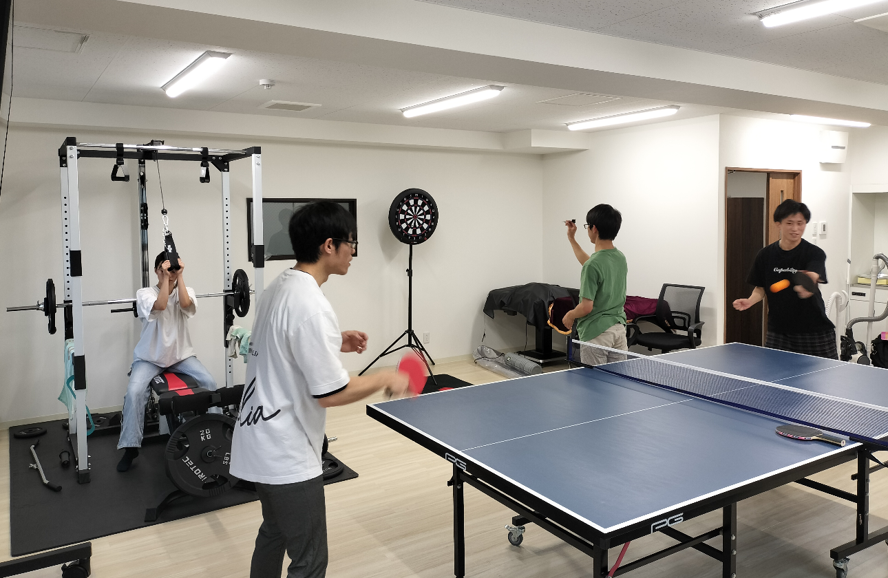 多目的ルーム(社員寮)風景