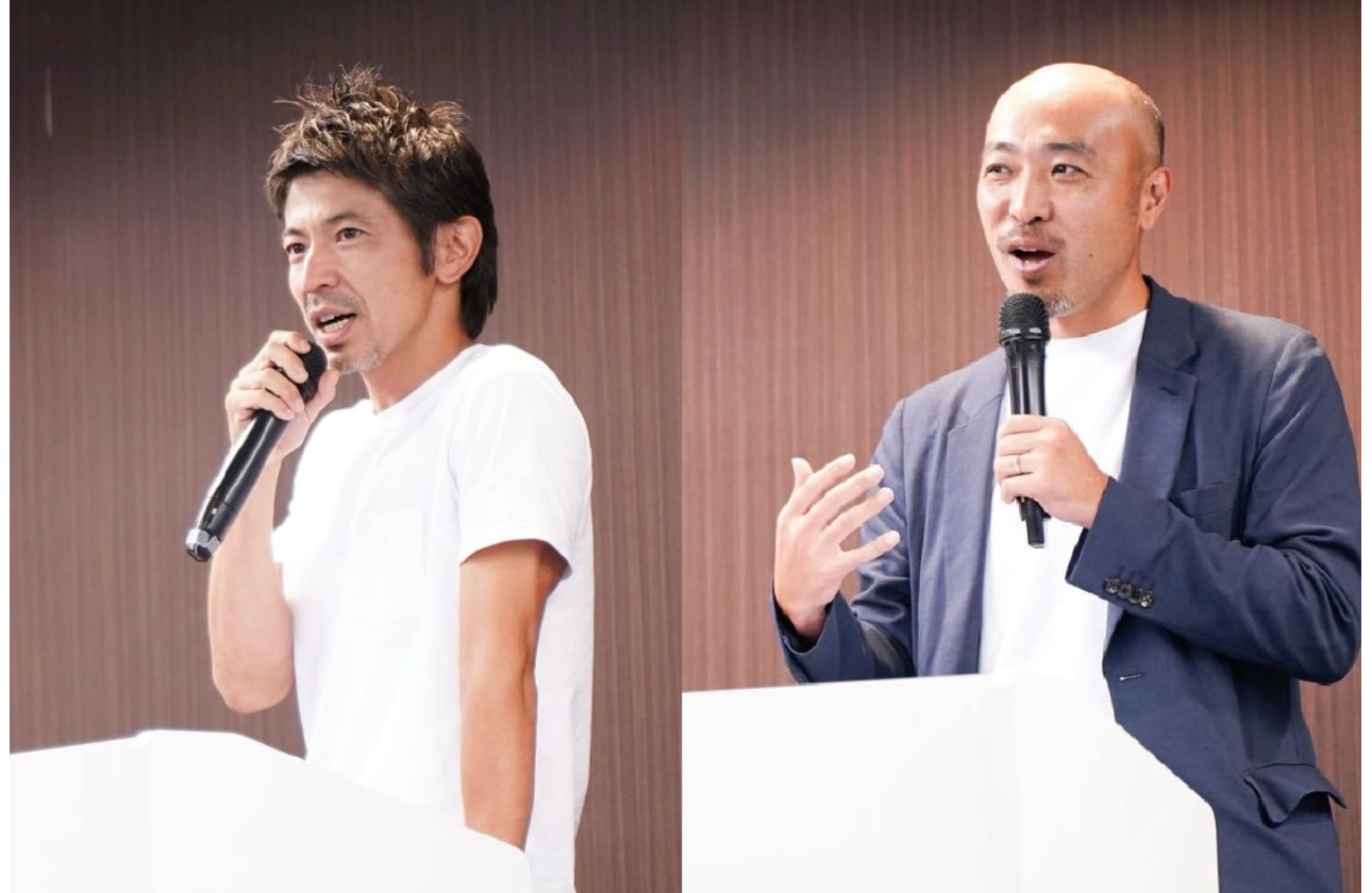 【珍しいダブル代表制の秘密！】弊社は完全イーブンのダブル代表制で、その秘訣をお話しします！（左：後藤、右：中村）