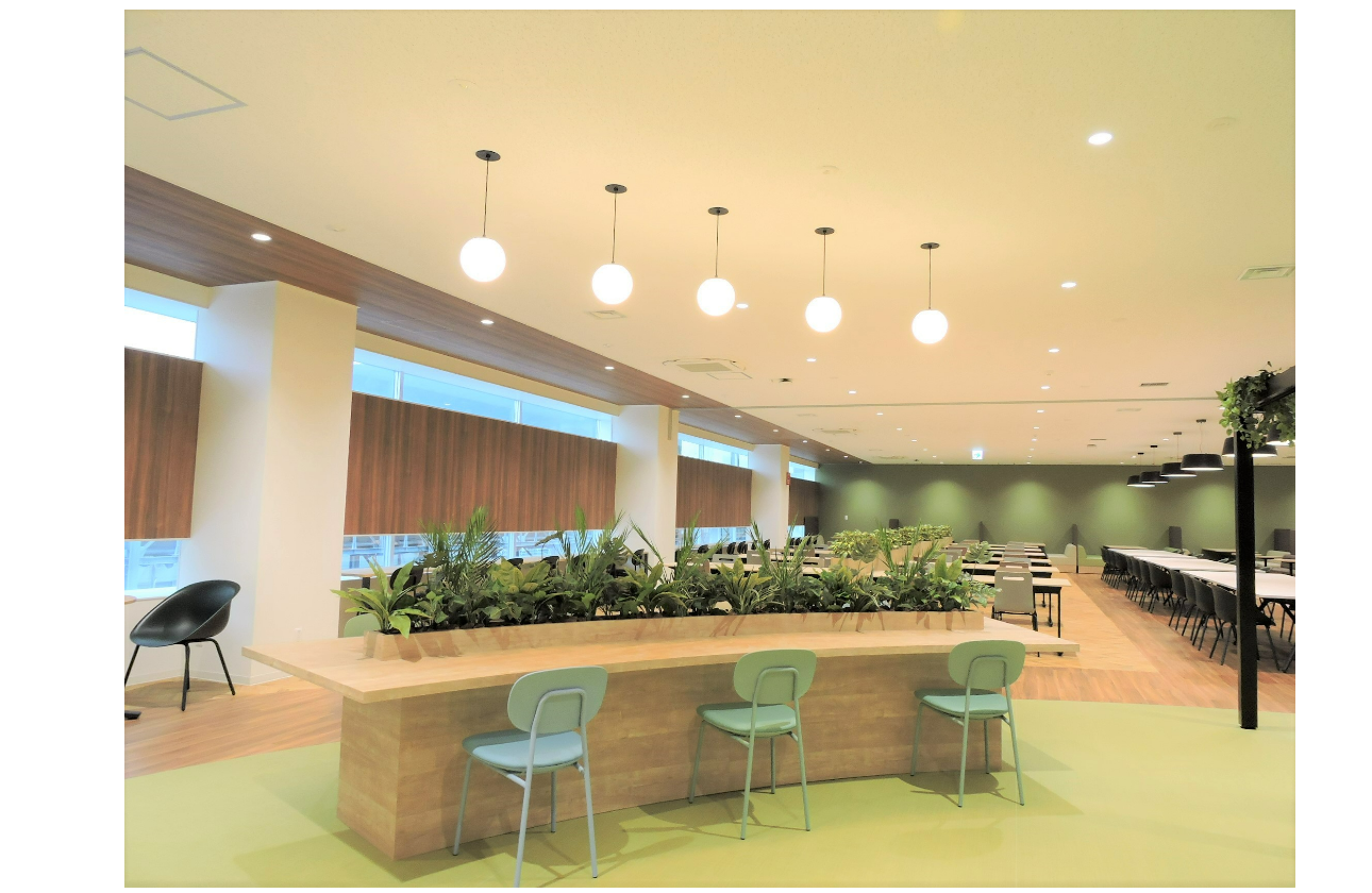 安くて美味しい社員食堂！