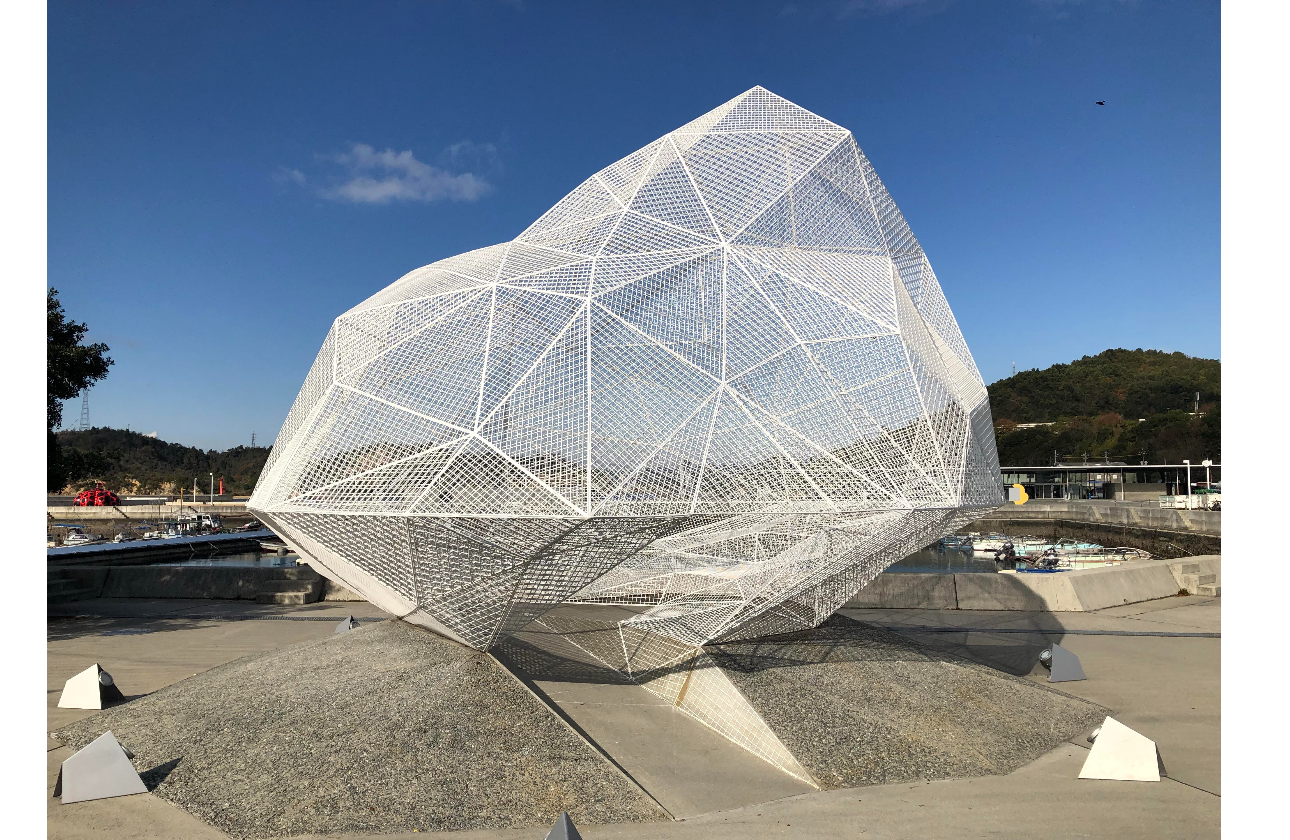 商社ながら建設業も手掛ける当社。直島パヴィリオンの施工にも携わりました。
※直島パヴィリオン 所有者：直島町 設計：藤本壮介建築設計事務所