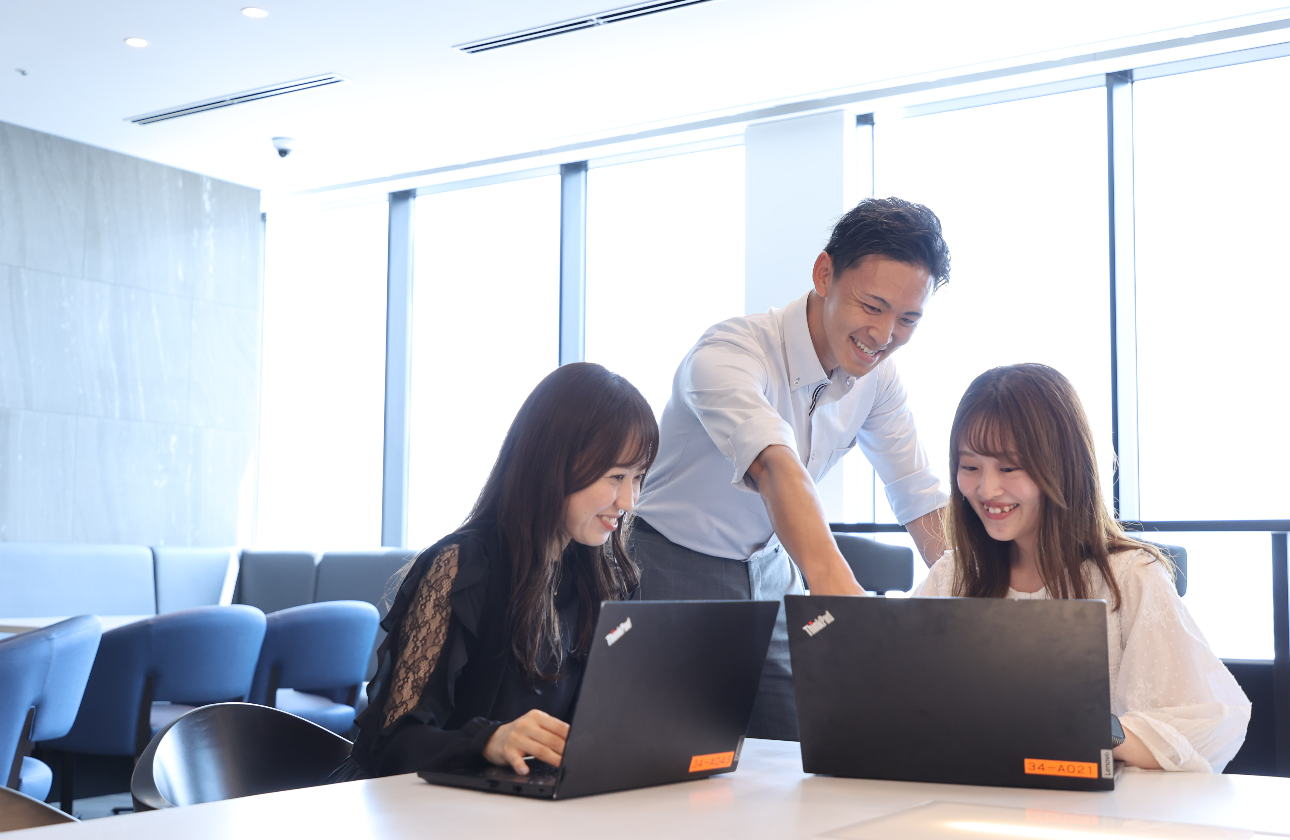 フォロー体制も充実、何事にも挑戦できる環境