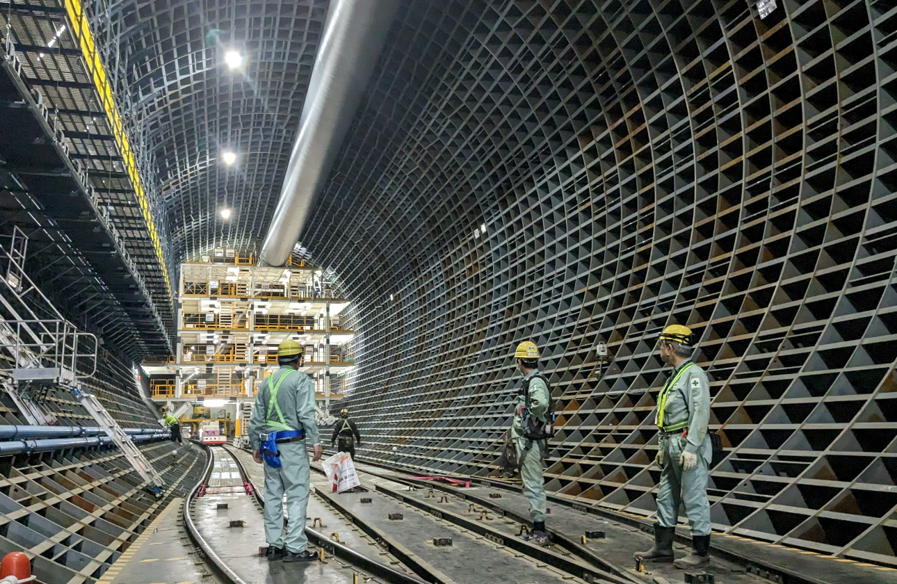 大綱建設では2027年世界最大(直径17m)クラスの地下トンネルの施工を予定してます