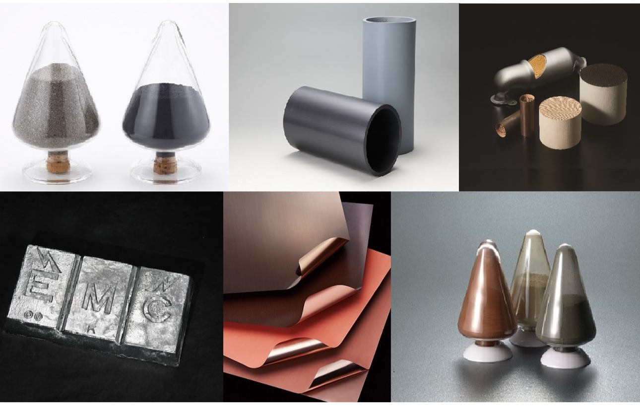 スマホや車などに使われ、日々の暮らしを豊かにする製品を提供している総合素材メーカー