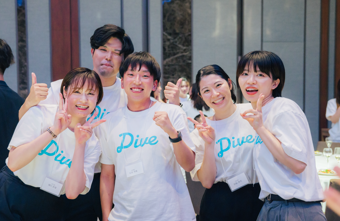 個性豊かでオープンなダイブの仲間