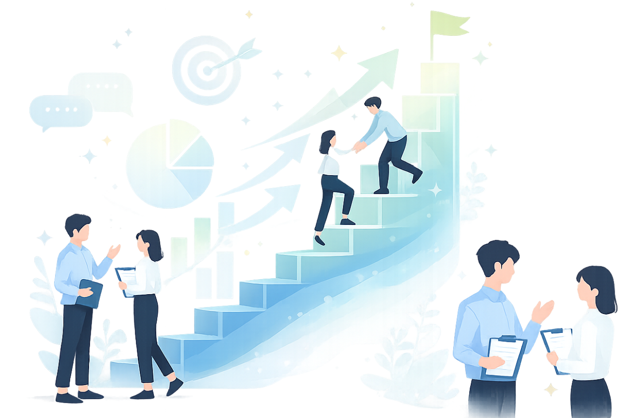 キャリア支援｜社員に寄り添い一人ひとりの “なりたい自分”の実現をサポート