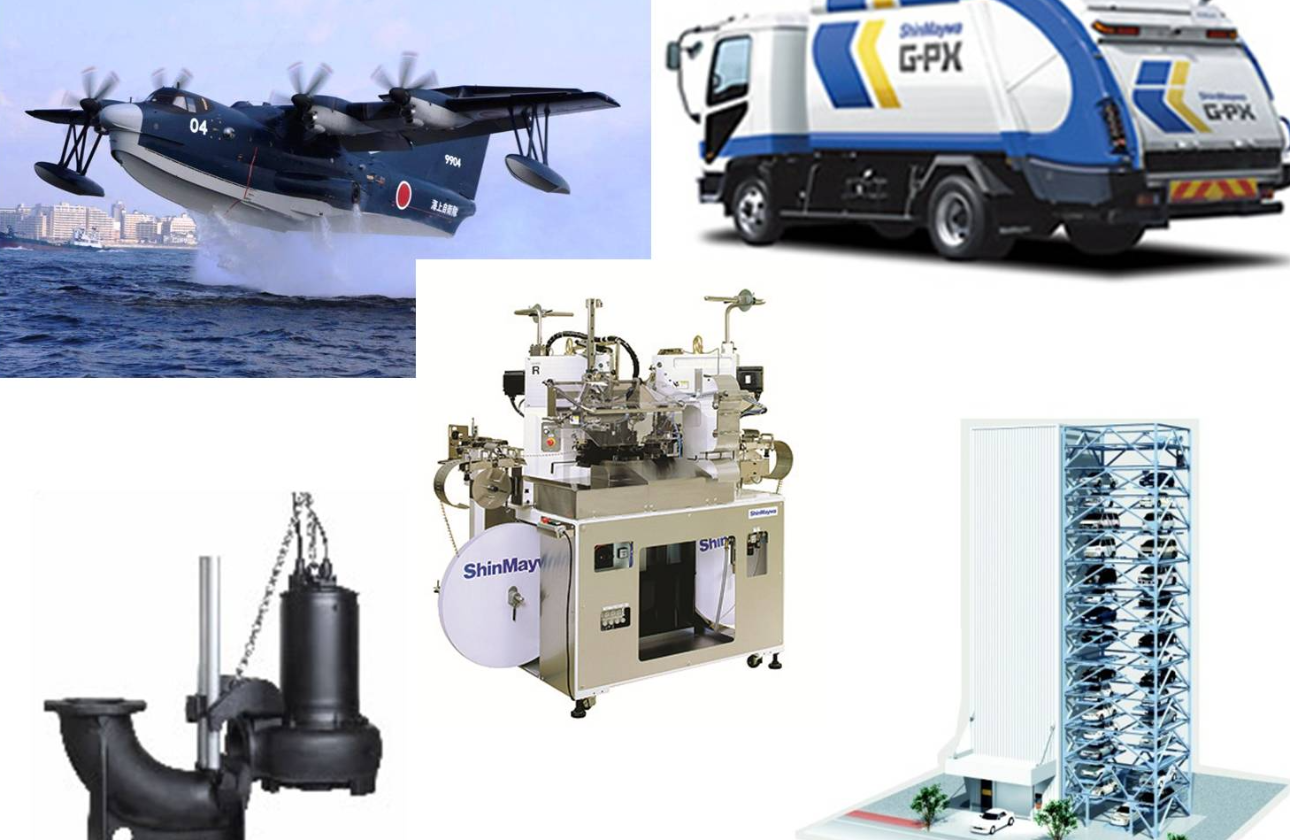 幅広い事業展開で都市・輸送・環境インフラの高度化に貢献