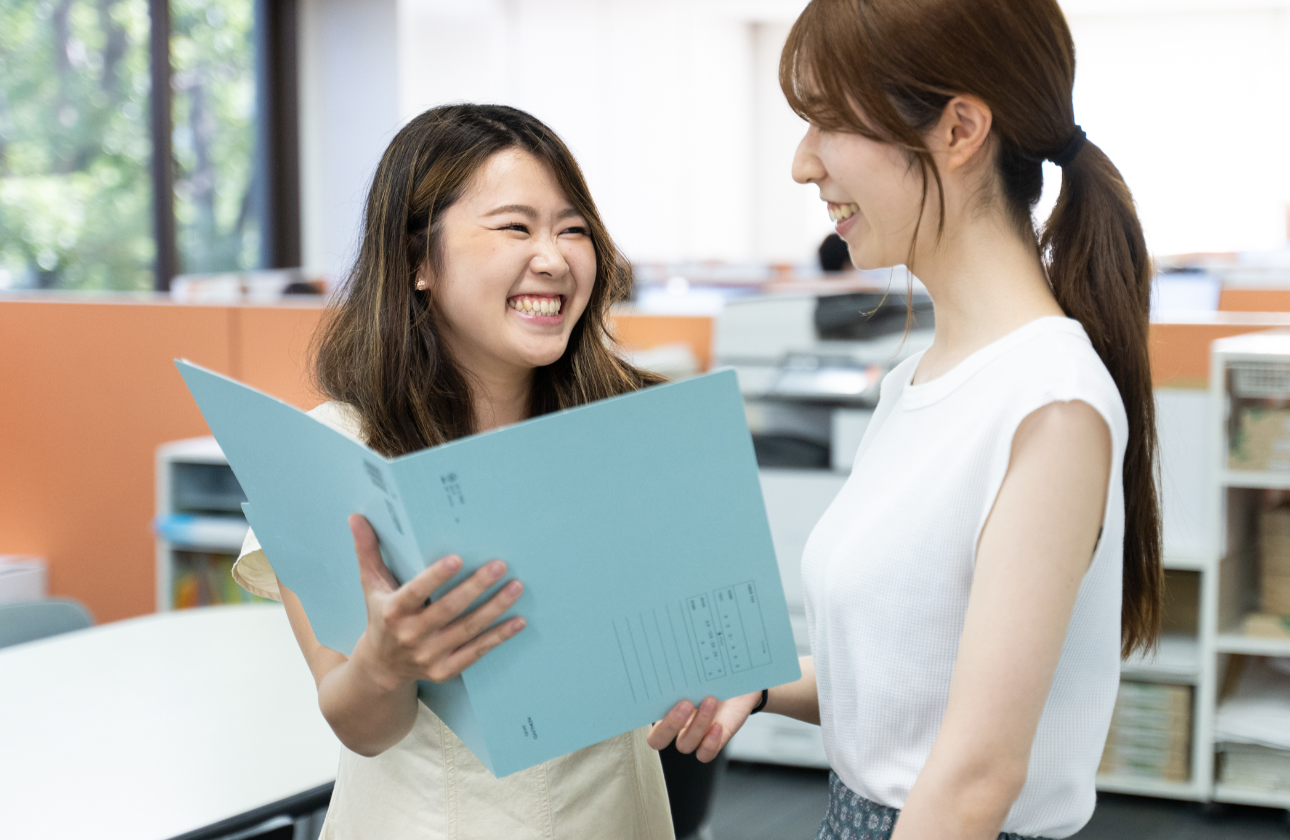 スキルアップも手厚くサポート