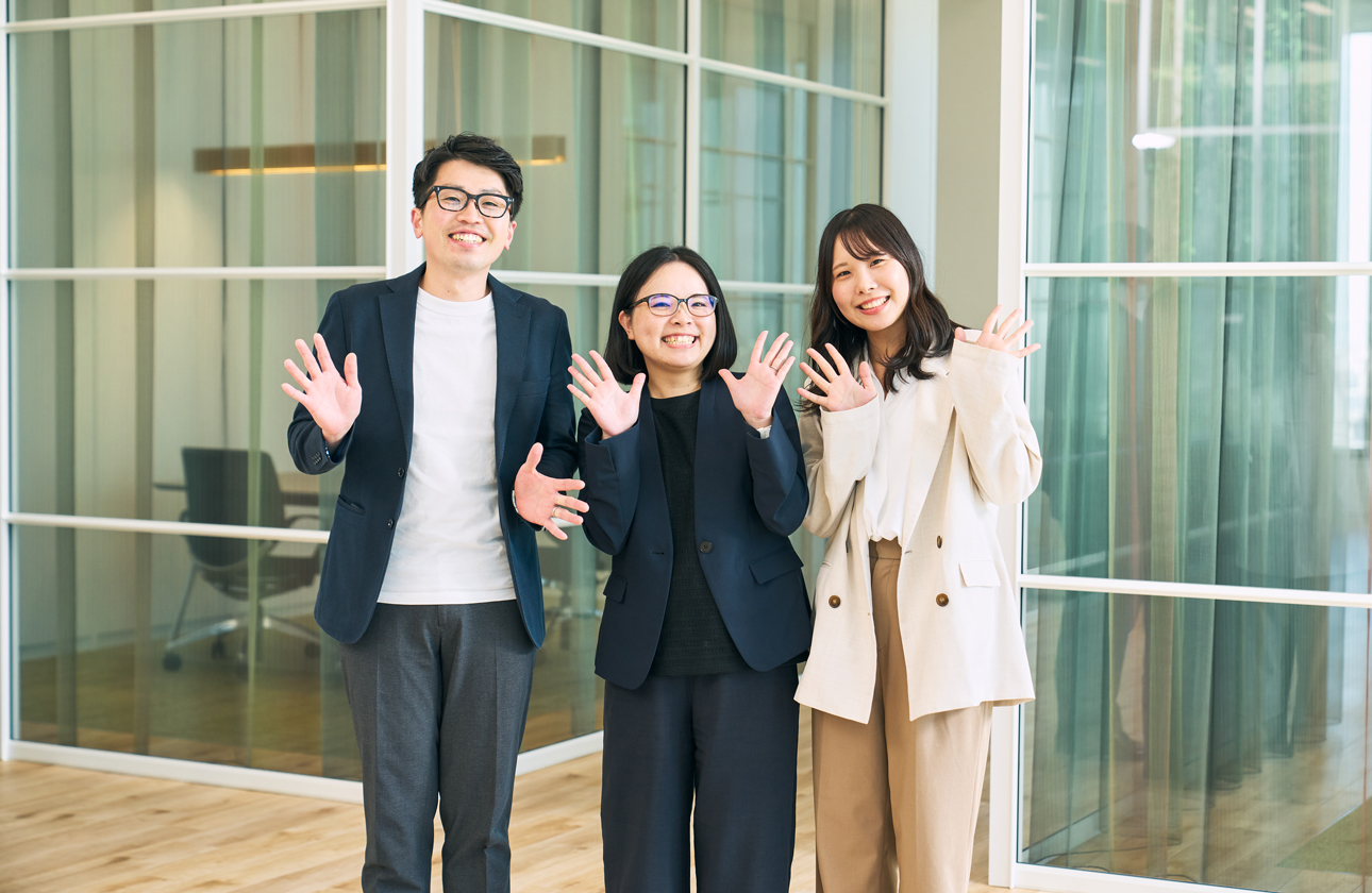 あなたの志向性に合わせた段階的かつ多彩なキャリアプラン&選べる勤務地。