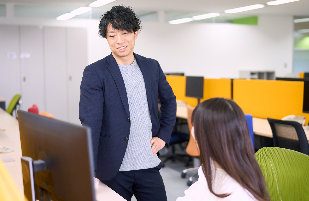 風投資が良い社風で、コミュニケーションが盛んな職場です！