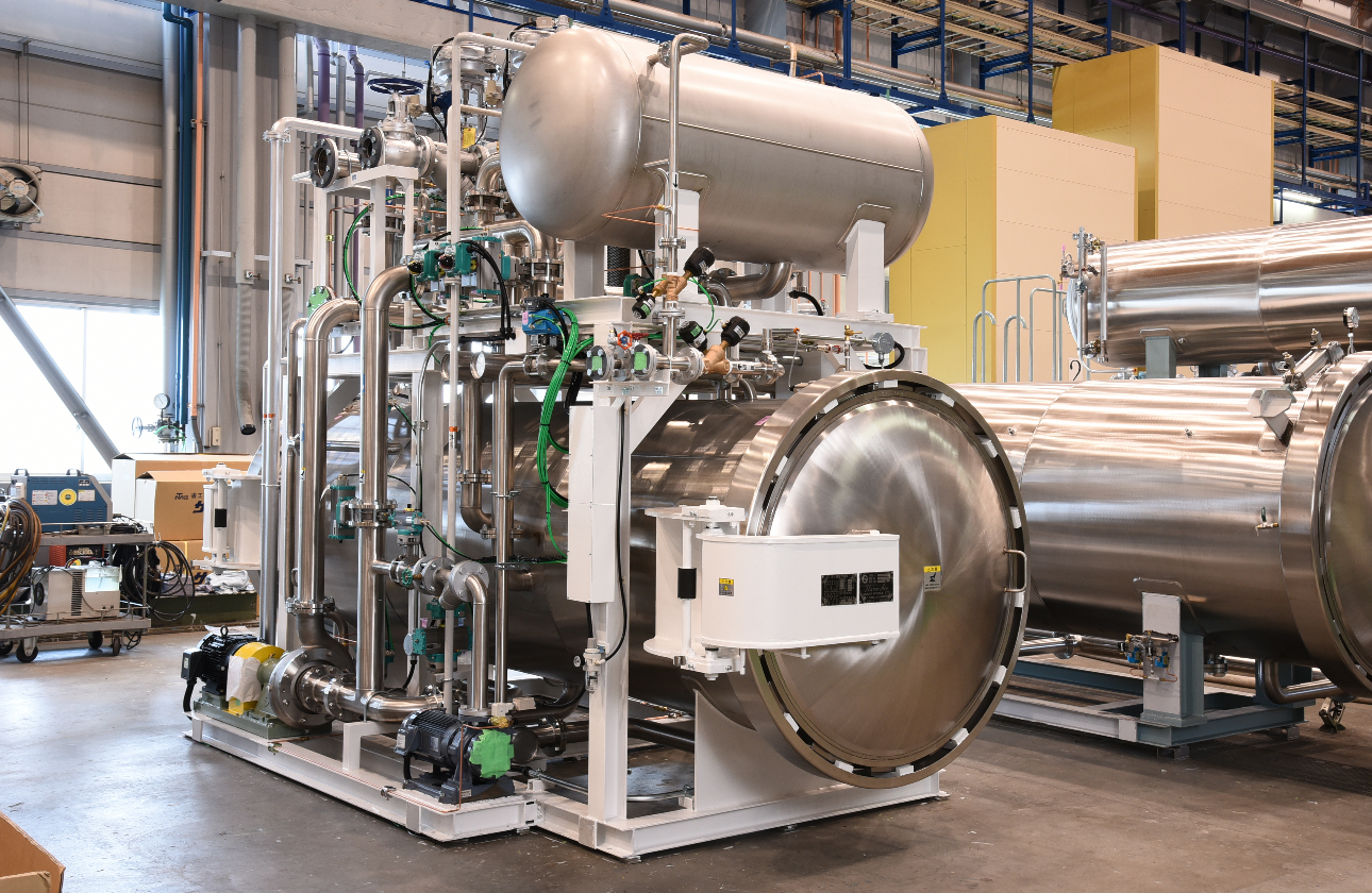 レトルト殺菌機