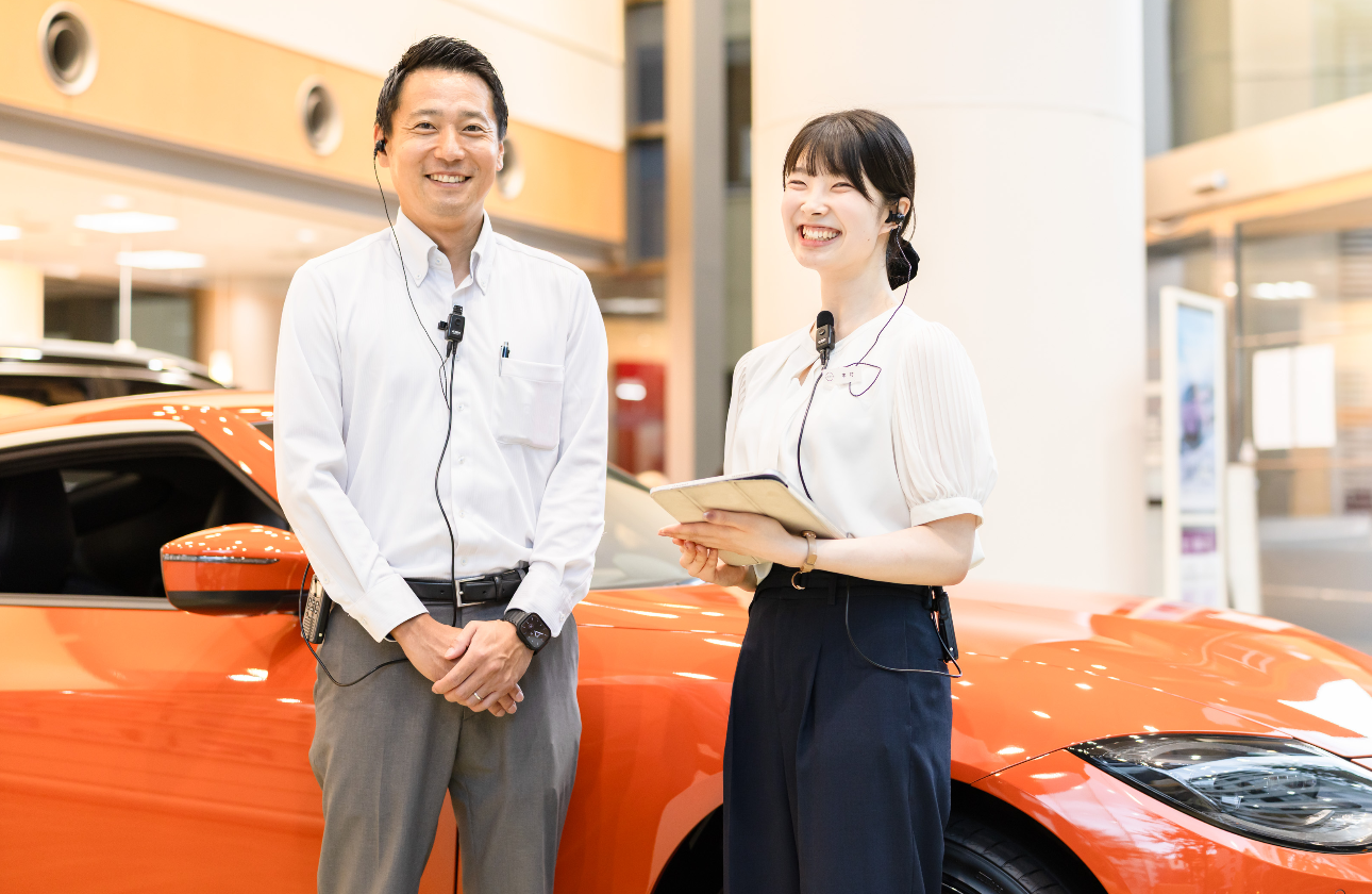 東京都内で個人と法人向け販売のどちらも経験できる店舗営業部門