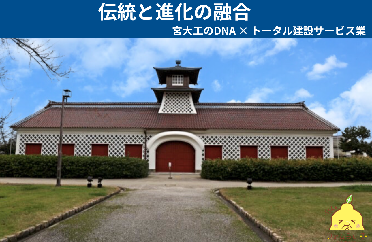  【ビジョン】建設業を「トータルサービス業」へ