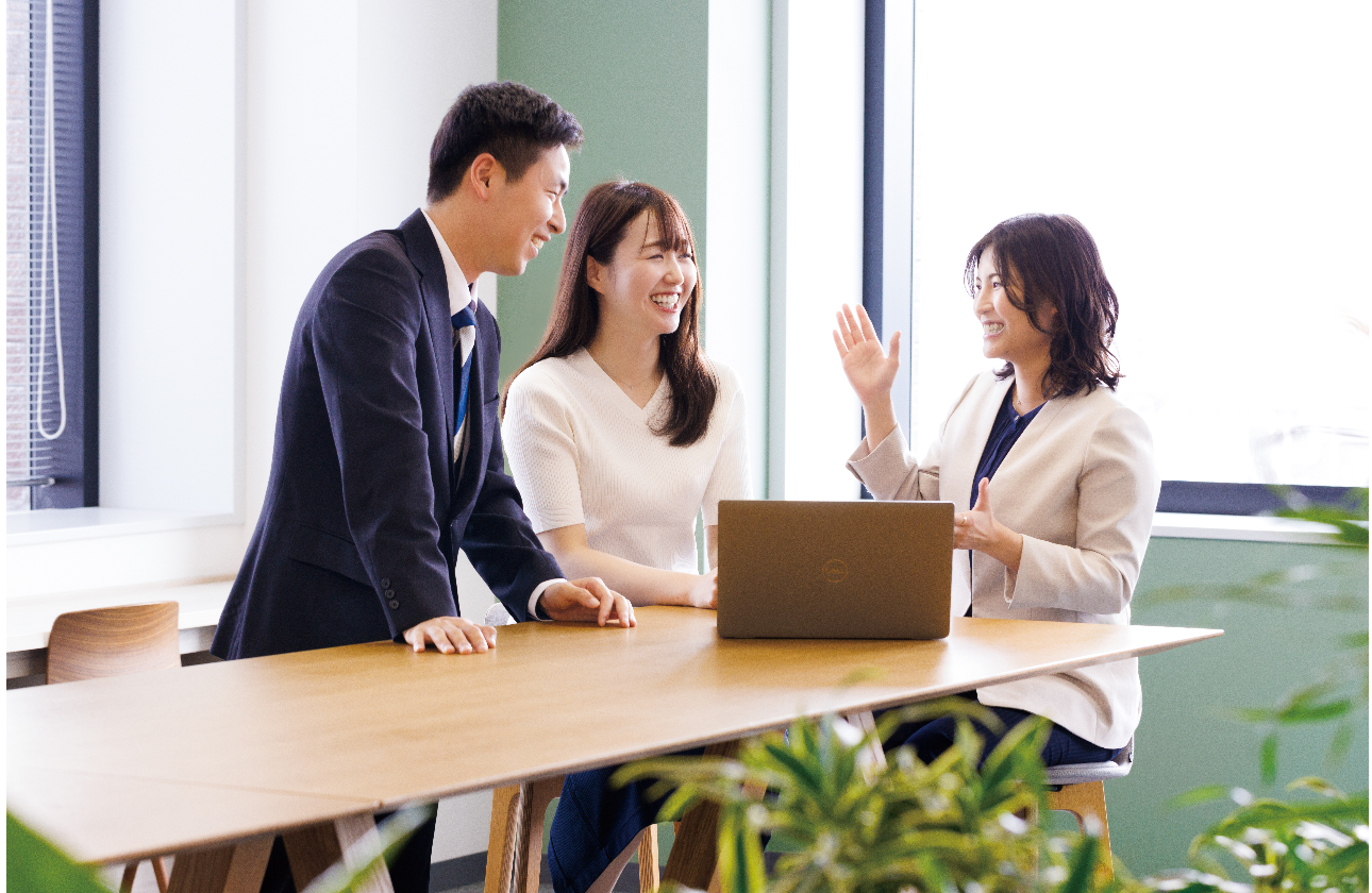 ”自分らしさ”を発揮できる職場・挑戦し助け合う社風