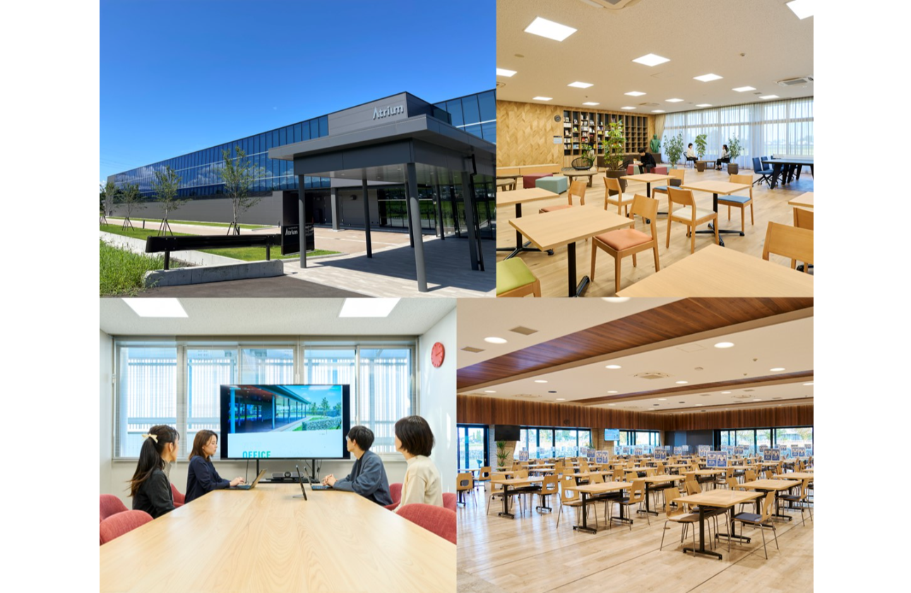 2022竣工 Atrium工場には、食堂があります!