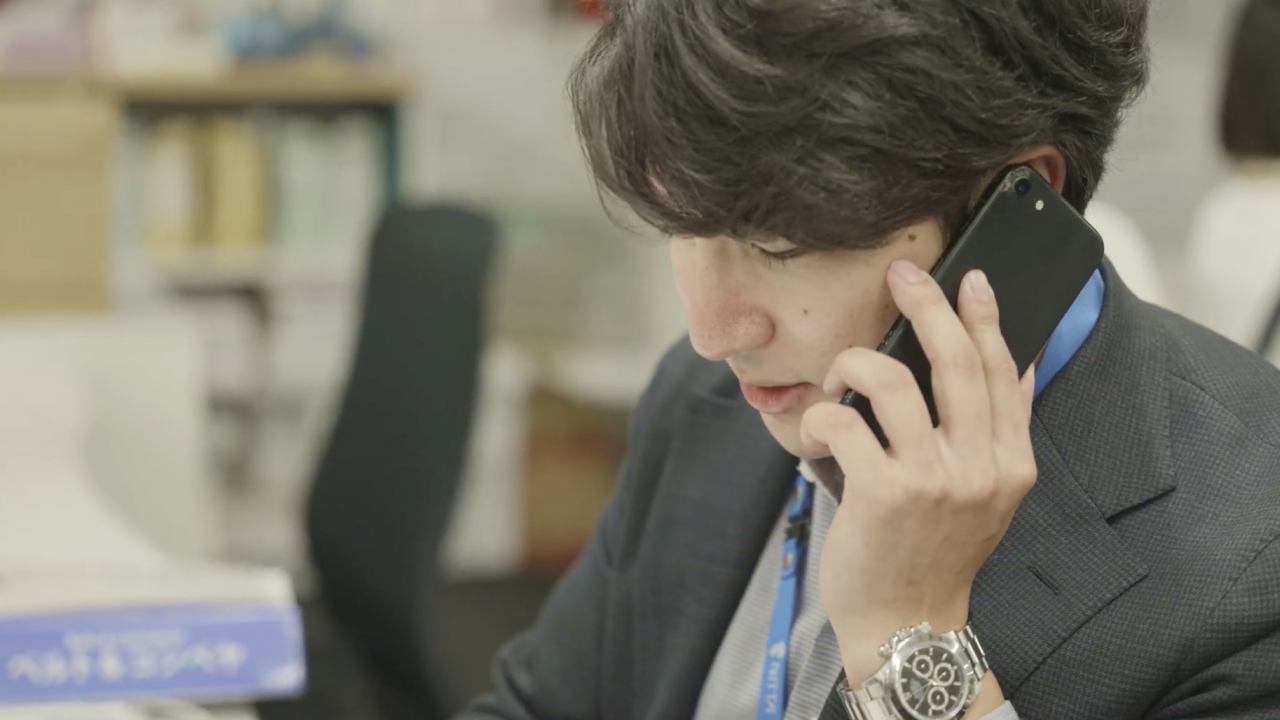 【ニッタ株式会社】社員密着動画 | 工業資材事業部 ベルト事業グループ 営業部 東京営業課 下河原さん